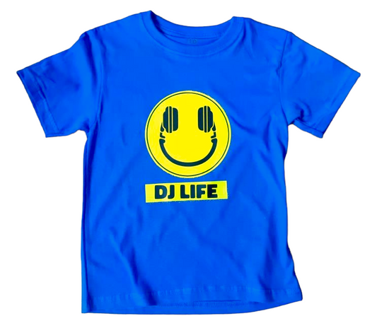 Camiseta CARA FELIZ DJ LIFE
