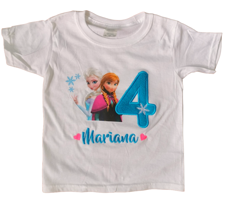 Camiseta FROZEN ELSA Y ANA – Gorras Colombia - Main Image