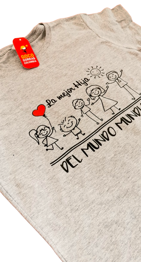 Camiseta LA MEJOR HIJA