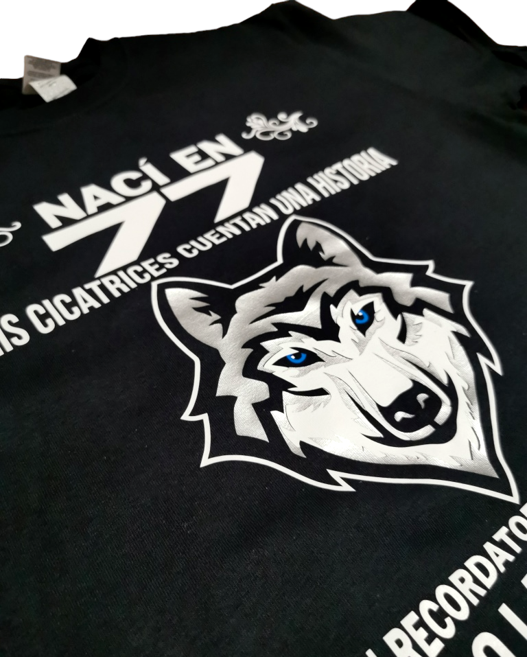 Camiseta LOBO - MIS CICATRICES CUENTAN UNA HISTORIA... (Año)