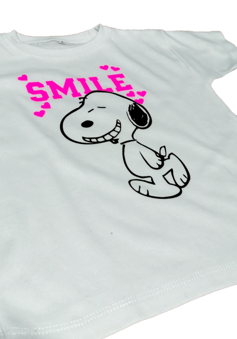 Camiseta SNOOPY SONRIENDO