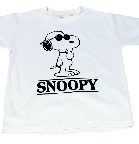Camiseta SNOOPY CON GAFAS