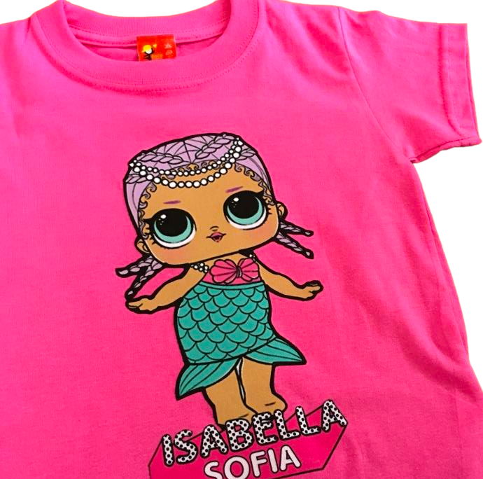 Camiseta MUÑECA LOL SIRENA