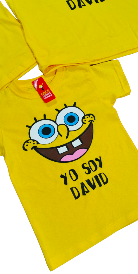 Camiseta BOB ESPONJA