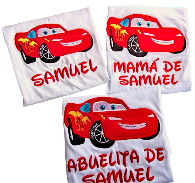 Camiseta CARS RAYO MCQUEEN