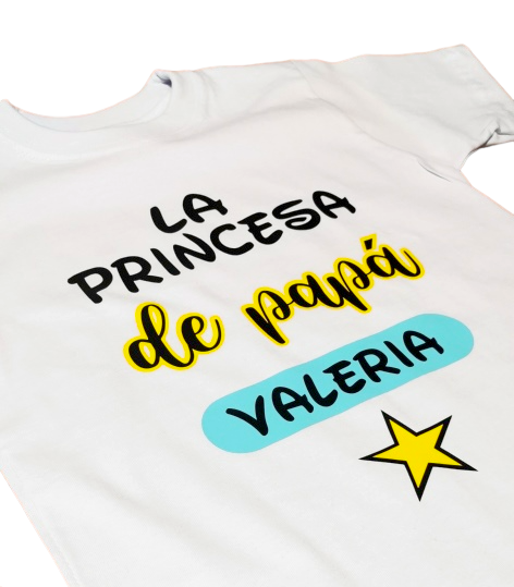 Camiseta PAPÁ INCREÍBLE / LA PRINCESA