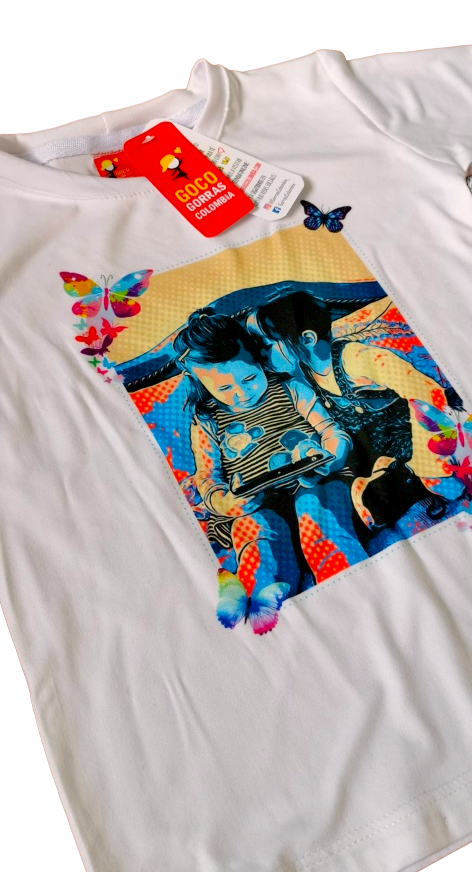 Camiseta BIG SISTER / LITTLE SISTER (FOTO)