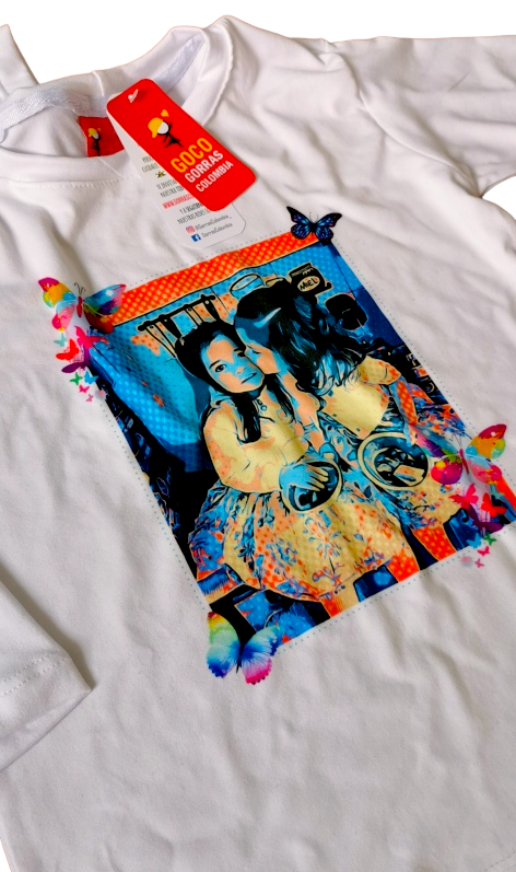Camiseta BIG SISTER / LITTLE SISTER (FOTO)