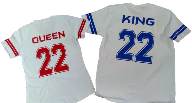 Camiseta KING / QUEEN