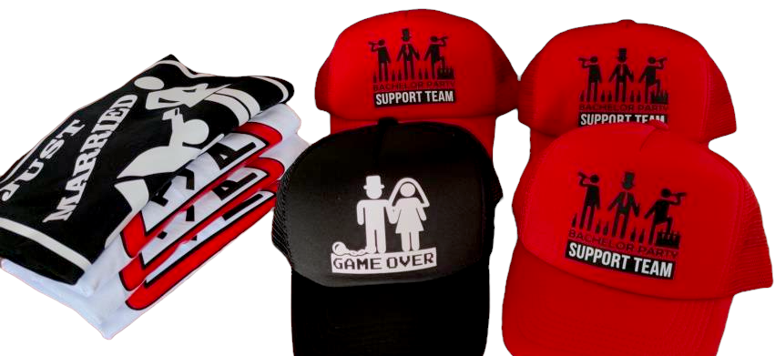 Combo camisa y gorra Just Married Gorras Colombia