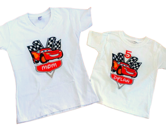Camiseta CARS RAYO MCQUEEN - MADRE / HIJO