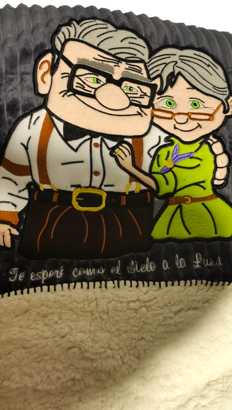 Cobija ABUELOS UP (Frase)