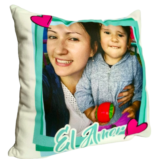 Cojín EL AMOR - MADRE E HIJA (Foto)