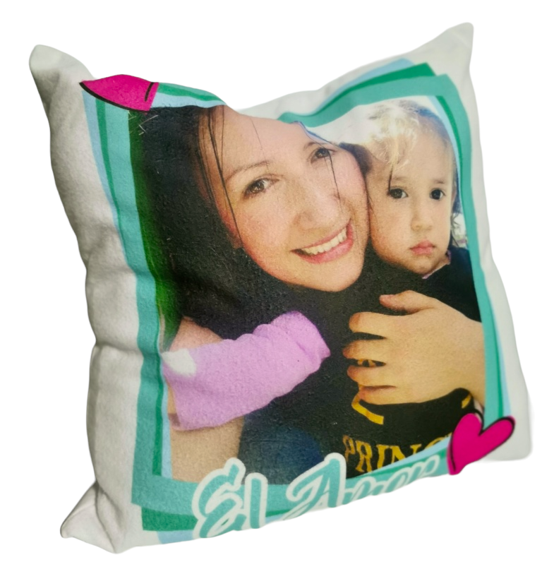 Cojín EL AMOR - MADRE E HIJA (Foto)