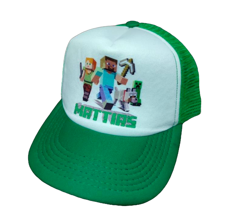 Gorra MINECRAFT (Nombre)