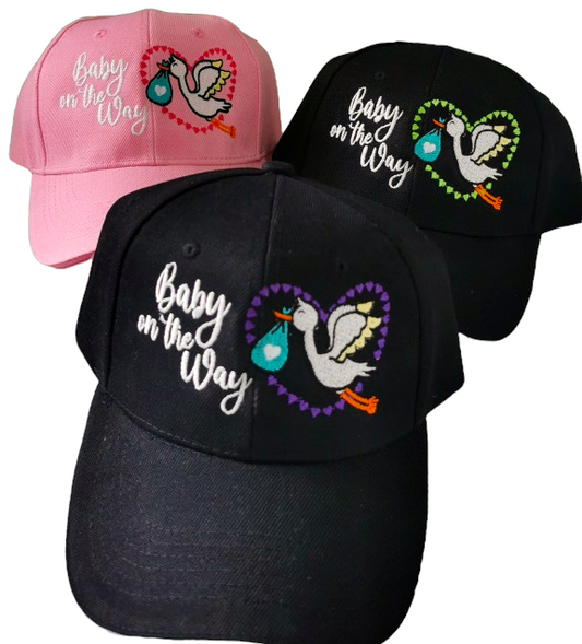 Gorras CIGÜEÑA - BABY ON THE WAY