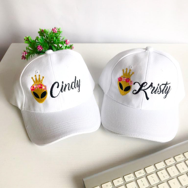 Gorra ALIEN CON CORONA (Nombre)