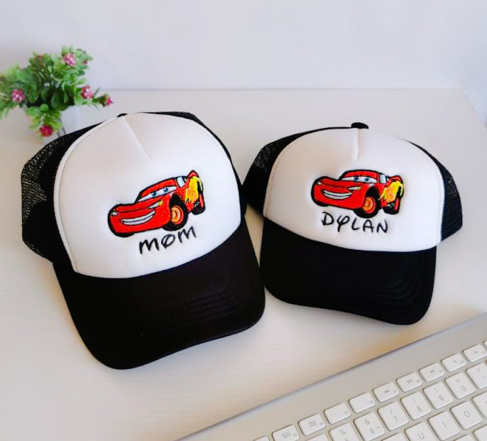 Gorras RAYO MCQUEEN - MOM & SON (Nombre)
