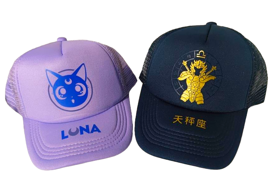 Gorras SAILOR MOON: GATA LUNA - CABALLEROS DEL ZODIACO: LIBRA
