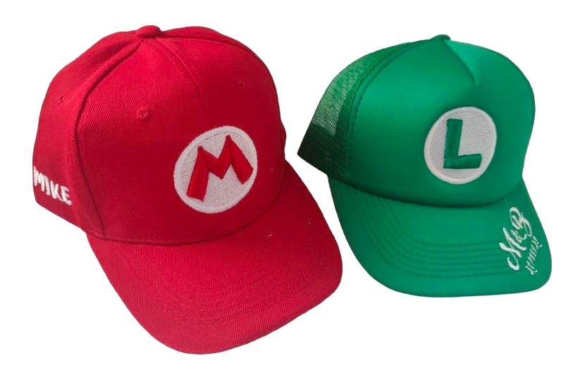 Gorra SUPER MARIO BROS 3D / LUIGI 3D (Nombre)