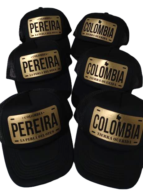 Gorra PLACA COLOMBIA / PEREIRA
