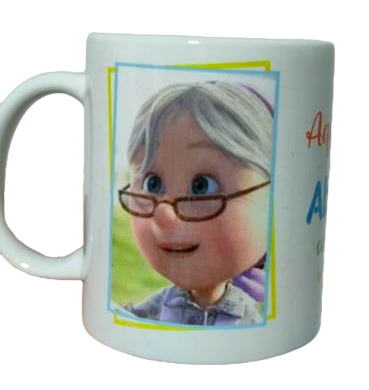 Mug AQUÍ TOMA LA MEJOR ABUELA... (Frase)