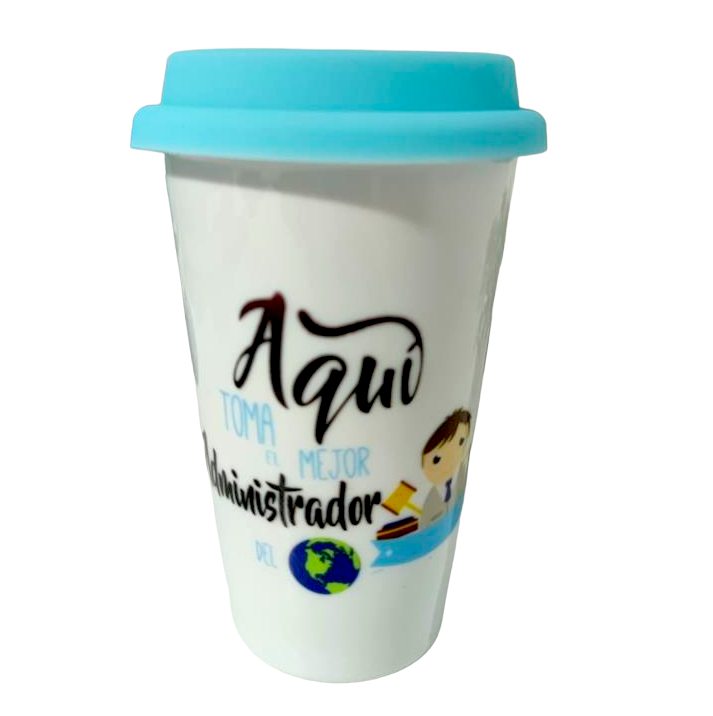 Mug AQUÍ TOMA EL MEJOR ADMINISTRADOR... (Frase)