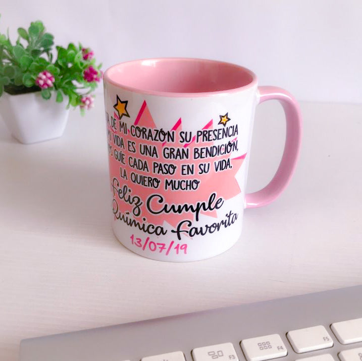 Mug FELIZ CUMPLE (Fotos)