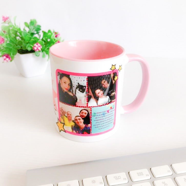 Mug FELIZ CUMPLE (Fotos)