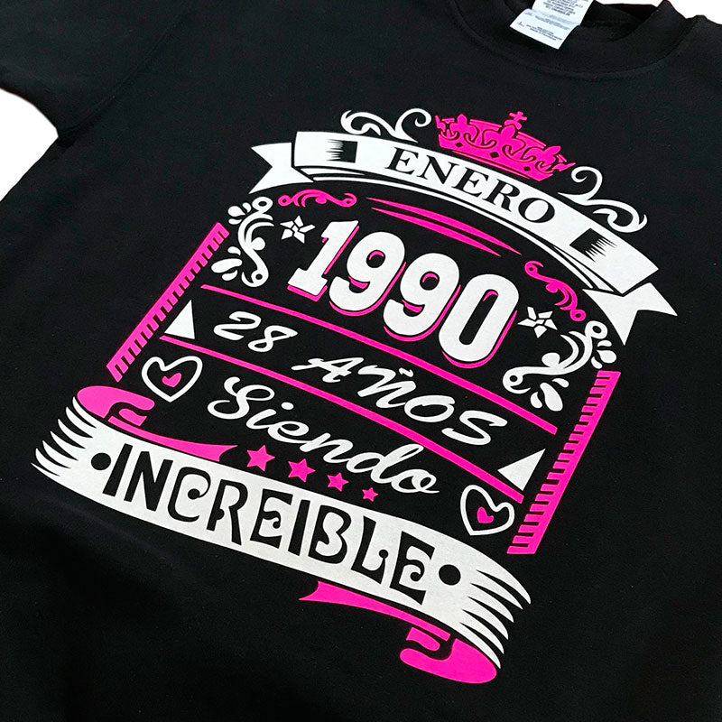 Buzo Cumpleaños: SIENDO INCREÍBLE (Fecha)