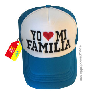 Gorra YO AMO MI FAMILIA