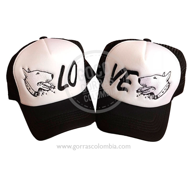 Gorras LOVE - PERRO BULL TERRIER