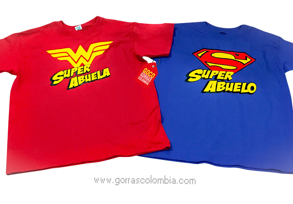 Camiseta SUPER ABUELA / ABUELO