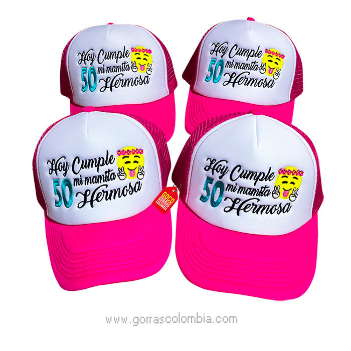 Gorras CUMPLEAÑOS - EMOJI (Número)