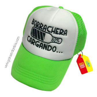Gorra BORRACHERA CARGANDO 80%