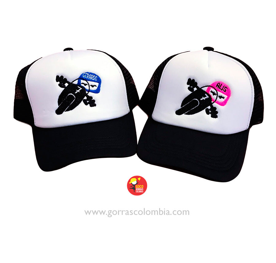 Gorra MOTO (Nombre-Número)