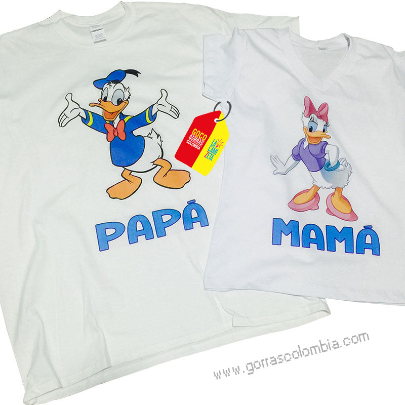 Camiseta PATO DONALD / DEISY