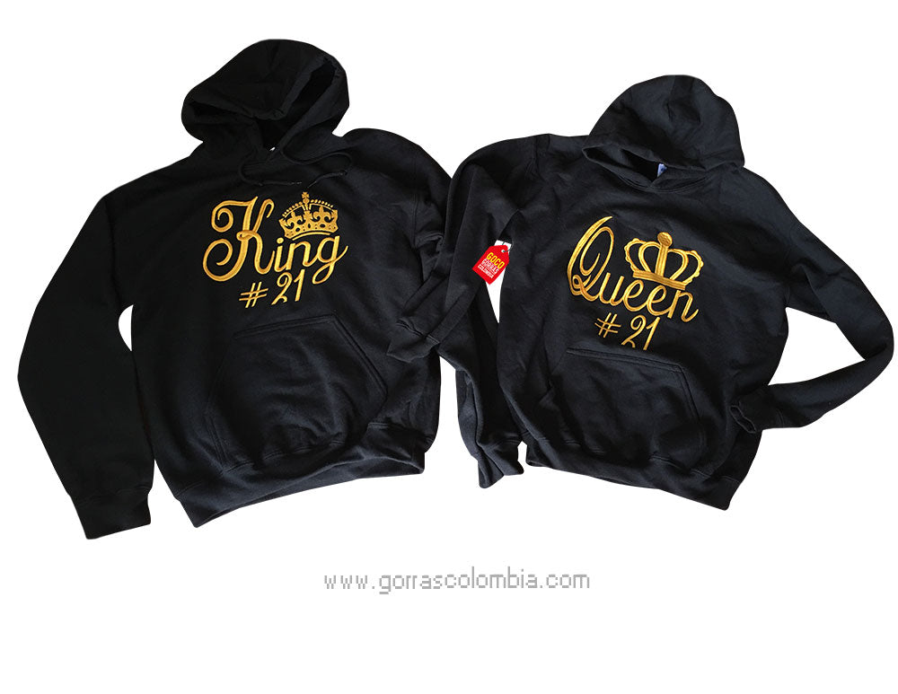 Buzo KING / QUEEN (Numeral)