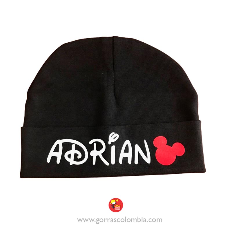 Gorro Baby MICKEY (Nombre)