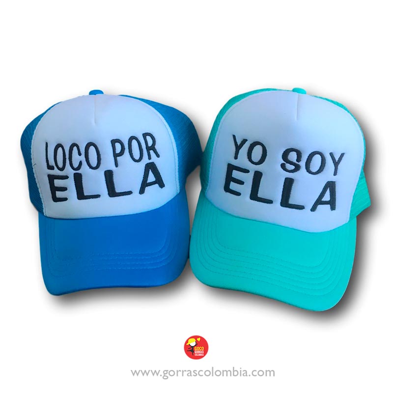 Gorras LOCO POR ELLA