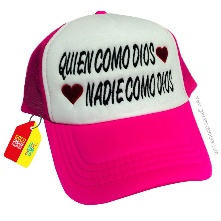 Gorra NADIE COMO DIOS