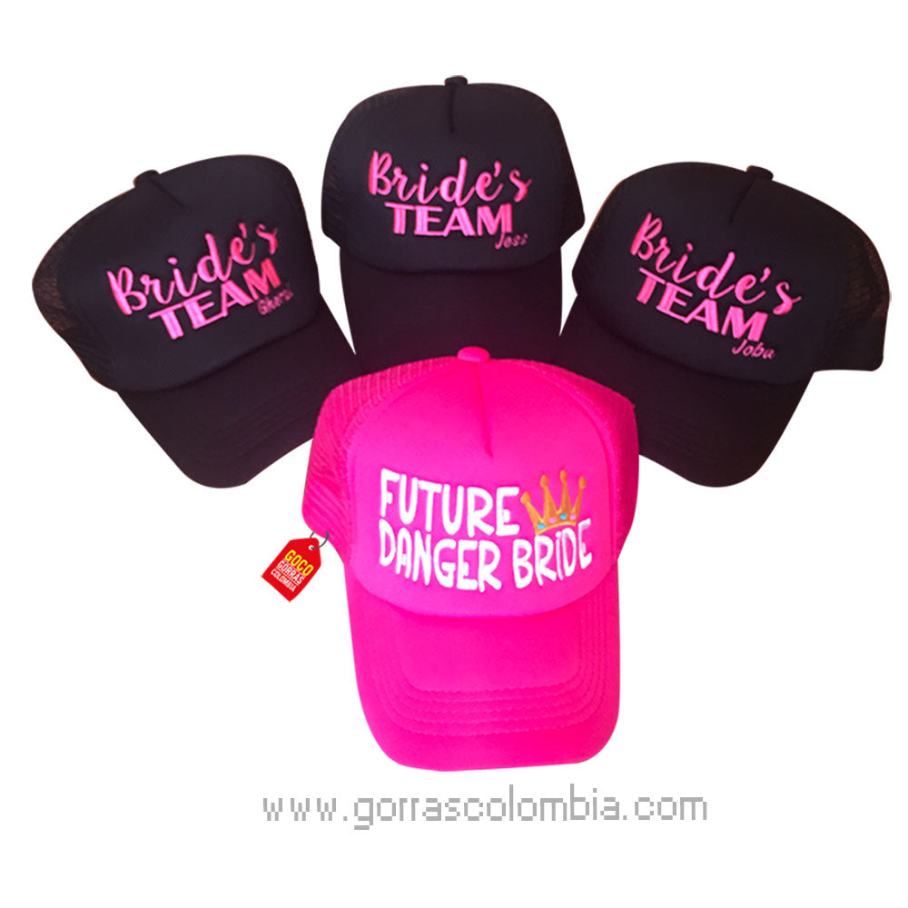 Gorras DESPEDIDA DE SOLTERA (Nombre)