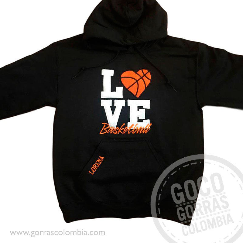 Buzo LOVE BASKETBALL (Nombre)
