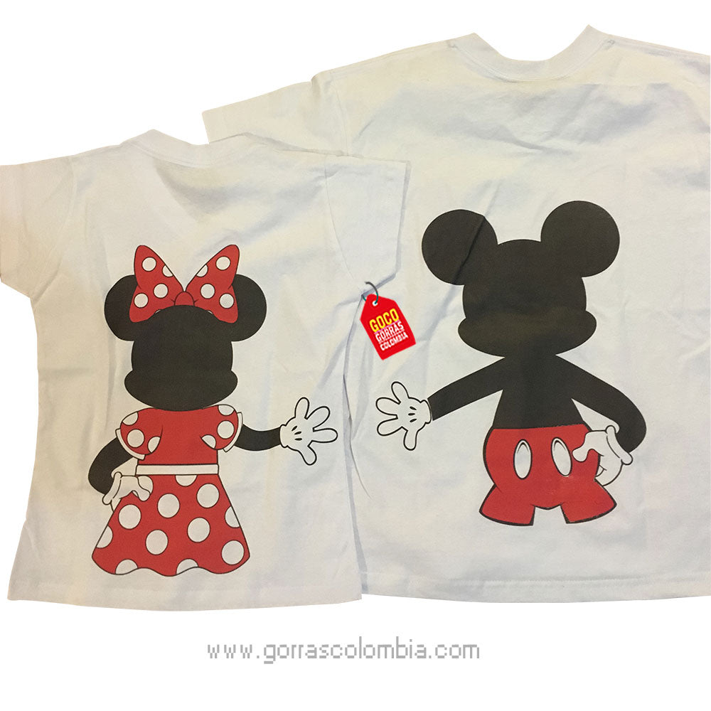 Camiseta MINNIE / MICKEY ESPALDA
