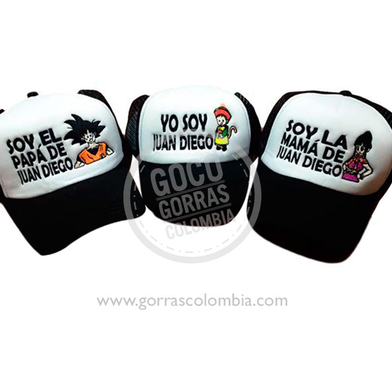 Gorras DRAGON BALL - PAPÁS DE... (Nombre)