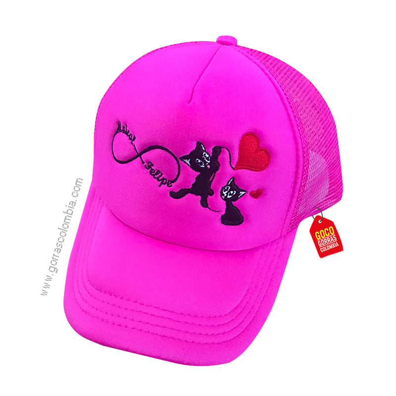 Gorra INFINITO Y GATOS (Nombres)