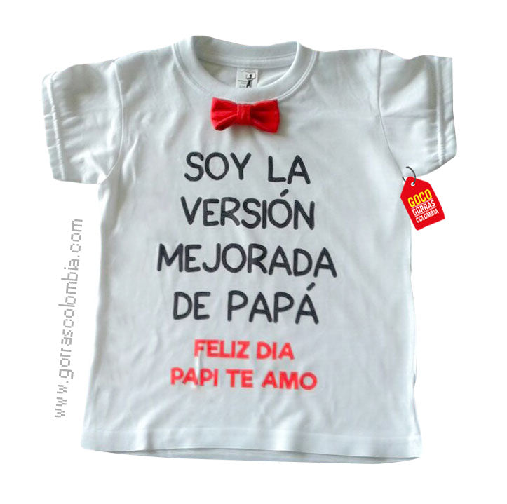 Camiseta VERSIÓN MEJORADA DE PAPÁ