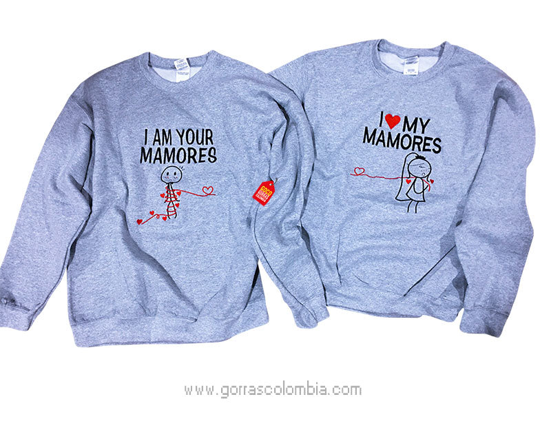 Buzo I AM YOUR... / I ❤️ MY... (Apodo)