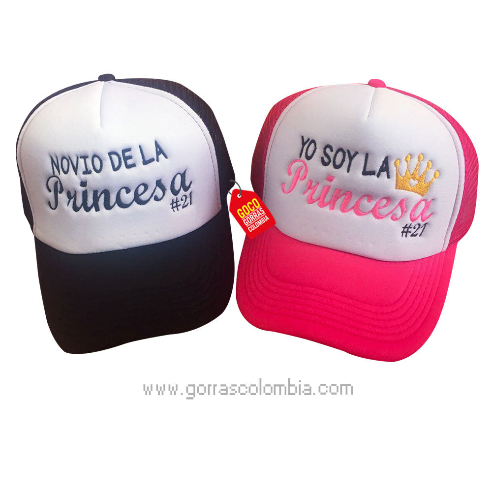 Gorras NOVIO DE LA PRINCESA (Número)
