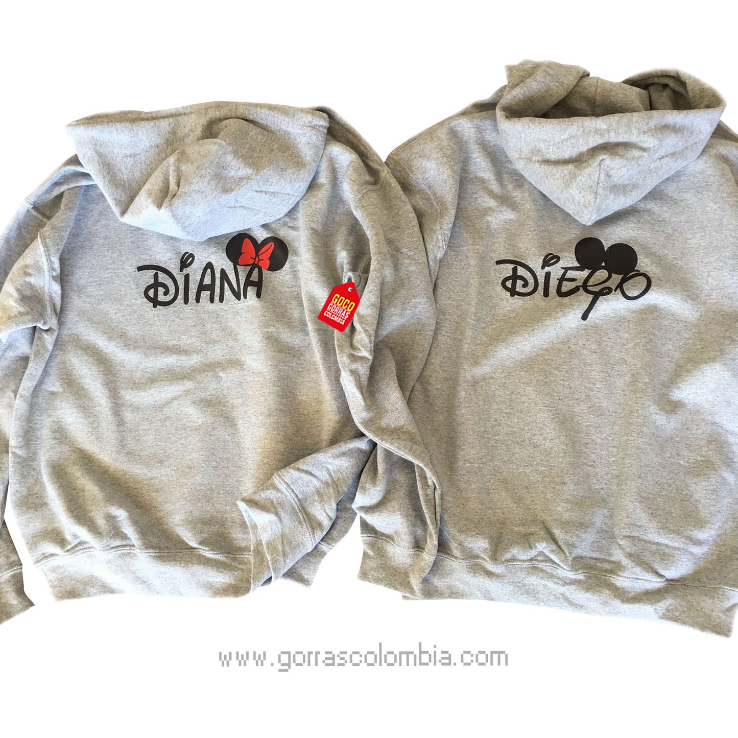 Buzo OREJAS MICKEY / MINNIE (Nombre)